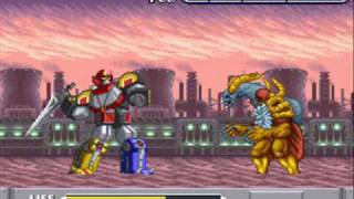 Mighty Morphin Power Rangers - Megazord Battle Stage 6