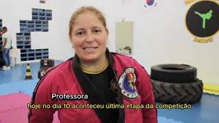 vídeo do encerramento do ano com a presença do Mestre Anderson, Hapkido