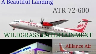 Landing in Jharsugda Airport|VSS Airport|ATR 72-600|Shorts|Wildgrass Entertainment|Air India|