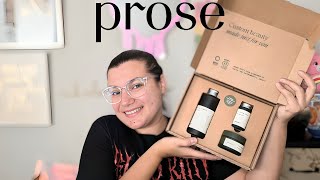 Prose  Customized Skincare Unboxing and Review