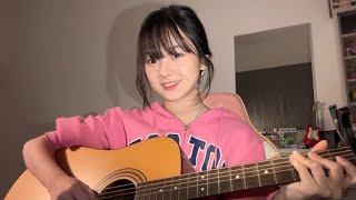 versace on the floor - bruno mars || acoustic live by nadine abigail