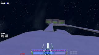 Snow completing coldrun (swoop) [21.884]