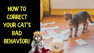 How to Correct Your Cat's Bad Behavior | Practical Solutions and Examples for Cat's Bad Behavior