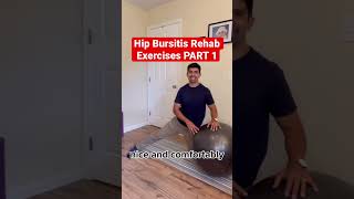 Hip Bursitis Rehab Exercises Part 1 #hippain #hipbursitis #backpainrelief #backpain