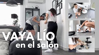 ¡VAYA LÍO! Desmontando medio SALÓN | Vuestras recomendaciones de CAFÉ #Batchcooking