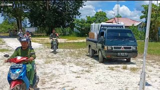 Pemulangan Kotak Suara dari Desa Menuju Ke kantor PPK Kecamatan Tabunganen