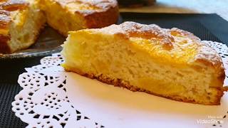 Йогуртовый пирог с персиками! peach yogurt pie