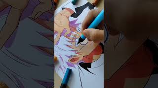 Gojo Satoru Drawing | Rate this art 10/? #drawing #art #artist #trending #shorts #youtubeshorts