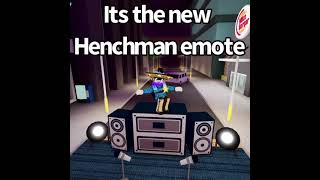 Funky Friday New Henchman Emote #shorts