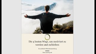 4 Wege zur Motivation