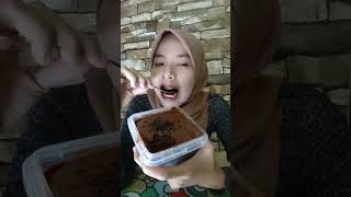 mukbang choco lava Nutella #iamkchanel #mukbang #chocolava #dessertbox #foodie #shorts