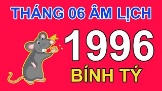 Tử Vi Tuổi Bính Tý 1996 Trong tháng 6 năm 2024 âm lịch Giáp Thìn | Triệu Phú Tử Vi