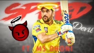 Beat Trava Pulmao Song - Ms Dhoni Unbelievable Speed Edit Status 😎 | Mahendra Singh Dhoni