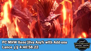 Lance Speedrun - 4:40:58.22 MHW Xeno% with Add-ons