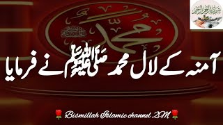 AMINA k LAL Muhammadﷺne farmaya|💝تو تمہیں اسیطرح رزق ملےگاجیساکہ پرندوں کو🌹islamic knowledge video💜