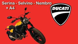 Ducati Scrambler Full Throttle - Serina - Selvino - Nembro + A4