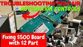 How to Fix Pentair Pool Easytouch Control Board | Dead RS485 Chip | ScreenLogic