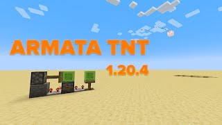 Armata TNT w Minecraft 1.20.4