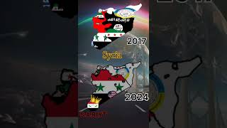 سوريا قبل و بعد #الدول_العربية #سوريا #syria #arab #civil_war #الدول_العربية #syria #shorts