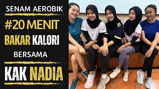 Senam Aerobik 20 menit bakar kalori bersama kak Nadia