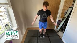 Standing exercise with Dan