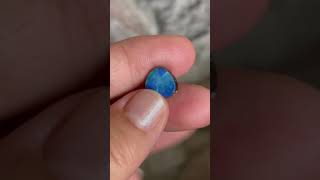 4.3ct Flashy Australian Doublet Opal cabochon