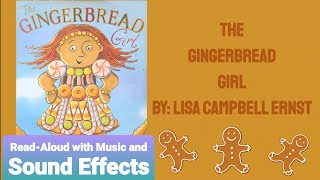 The GINGERBREAD GIRL:  Kids Book Read Aloud, Fun English Story, # gingerbread #toddlers #reading