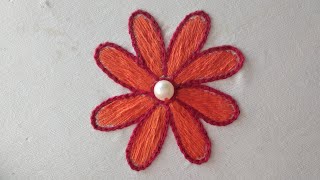 How to Stitch Nakshi Kantha | Nakshi Kantha Flower Embroidery