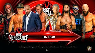 Team Mentor Vs Team Student - Tag Team Elimination Match | WWE 2k24