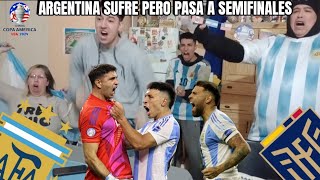 🇦🇷Argentina 1 (4) - (2) 1 Ecuador🇪🇨 | Reacción Argentinos | Copa América 2024