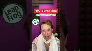 How I came up w/ the voice 4 Tad on #leapfrog #fyp #videogames #cartoon #educationalgames #voiceover