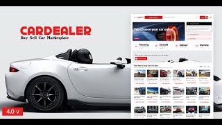 CarDealer – Buy Sell Car Marketplace Script Theme