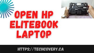 How to Open HP EliteBook Folio Laptop / Model: 1040 G4, G3, G2 and more Similar