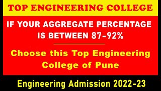 Aggregate Percentage between 87%-92% | Top Engineering Colleges in Pune | DSE Admission 2022