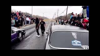 Street racing channel Billy & the falcon second round at PAD WARZ