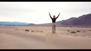 Desert Dreams: A Woman's Journey Amidst the Sands 🏜️🌟