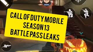 Call of duty mobile season 13 Battle Pass Character And Guns Confirmed