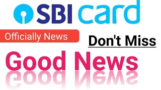 SBI Card Share Big Officially Update, Don't Miss, SBI Card Share Terget.