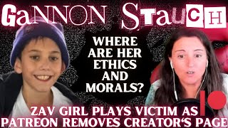 EVIL PREDATOR YOUTUBER ZAV GIRL ▶️ USES MUTILATED CHILDS PICS TO MAKE MONEY OFF OF FOR GREED🤬🤬