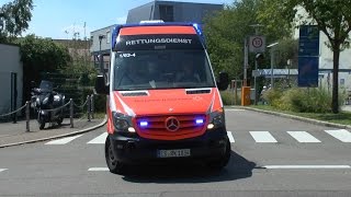 Einsatzfahrten DRK Esslingen (Zusammenschnitt)