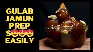 गुलाब जामुन | हजारो मै सबसे आसन तारिका | बस ये 2 चीजें  ||@flamingstove #gulabjamun #breadgulabjamun