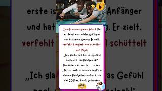 WITZ ÜBER BILLARD #german #lachen #witze