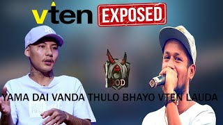 VTEN  EXPOSED  🌚  😡REASON WHY VTEN DISRESPECT YAMA BUDDHA || 🌚🥀 VTEN VS YAMA BUDDHA 🌚 🌚 BY DOD GAMER