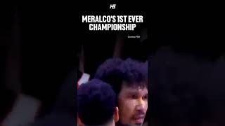 FIRST EVER CHAMPIONSHIP ng Meralco Bolts!