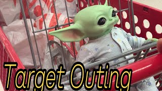 Baby yoda's outing to Target Grogu goes shopping for new clothes and shoes