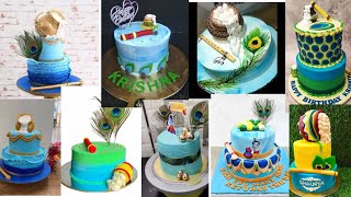 Janmashtmi Theme Cake Design 2024 ll Janmashtmi cakes/ Krishna Janmashtami cake ll Birthday Cake