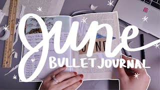 My *SIMPLE* June Bullet Journal Set Up | Scrapbook Bullet Journal Set Up