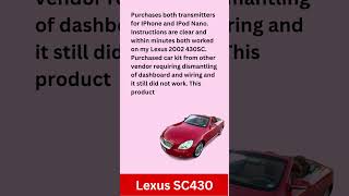 Lexus SC430 Bluetooth Setup: Gizmo Guy Gadget Review #sc430 #lexus