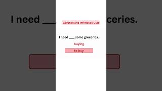 Gerunds and Infinitives Quiz | English Grammar | McQuiz Official #shorts #gerunds #infinitives