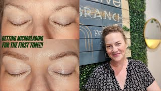 Micro Blading my eyebrows / POV experience!!!